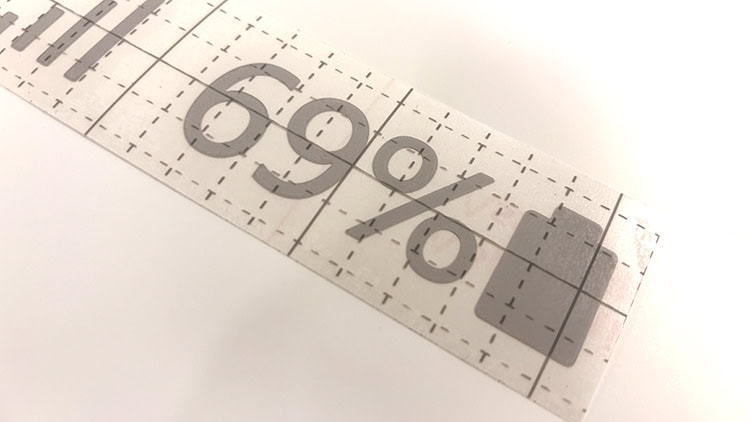 Galaxy status bar decal rounded corner detail